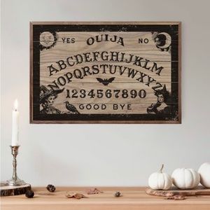 Witchy tiktok ouija wall art (Halloween)